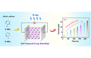 Structure design of lead-free chiral-polar perovskites for sensitive self-powered X-ray detection 2024.100256